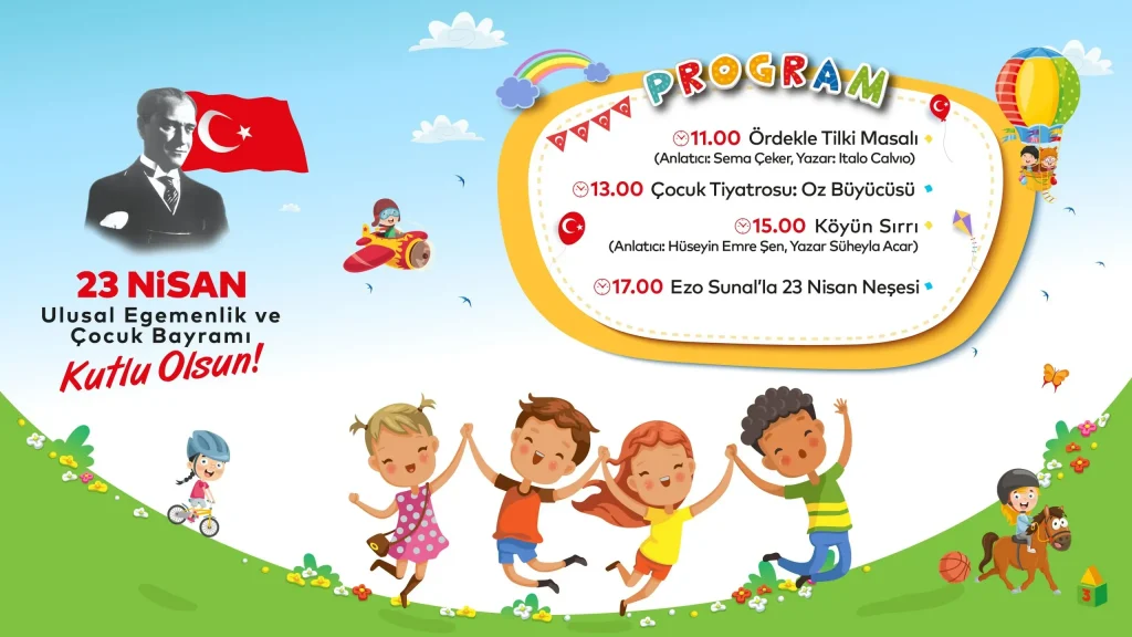 İstanbul Modern 23 Nisan Etkinliği: Müzede Oyun Şenliği