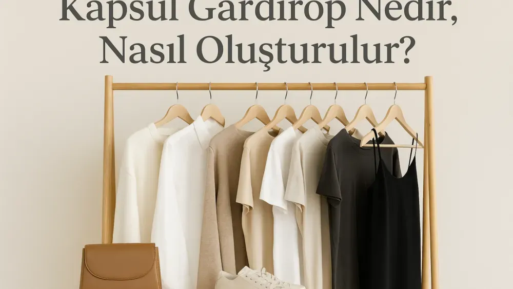 Moda ilhamlı kapsül gardırobu nasıl kurulur: Adım adım rehber